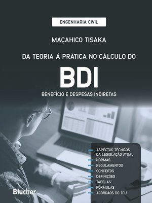 cover image of Da teoria à prática no cálculo do BDI